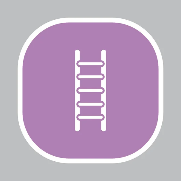 Ikone der vertikalen Leiter — Stockvektor