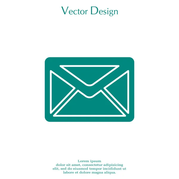 Pictogram envelop post — Stockvector