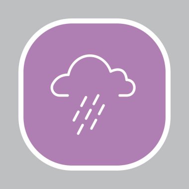 bulut yağmur simgesi