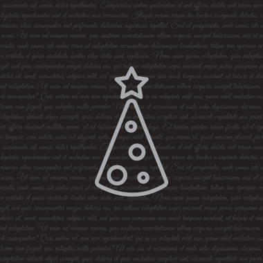 Noel simgesi tasarım