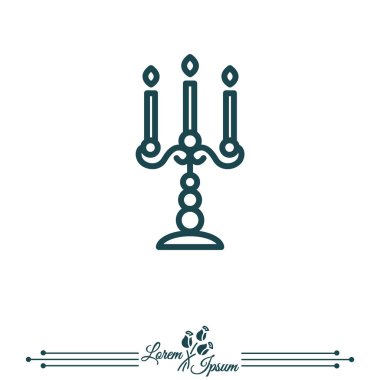 Şamdan Web satırı simgesi.