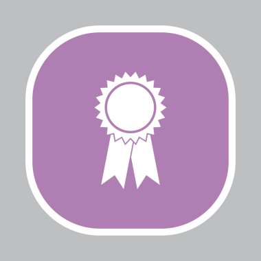 Ödülü düz simgesi