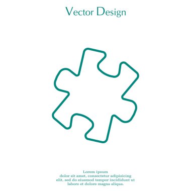 Basit bulmaca satırı simgesi