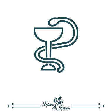 Hipokrat Kupası, hastane sembolü