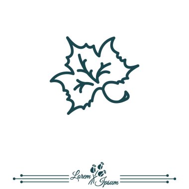 Ağaç yaprak simgesi