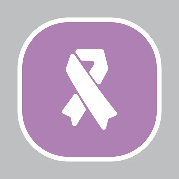 AIDS awareness icon — Stock Vector