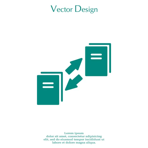 Datentransfer-Symbol — Stockvektor