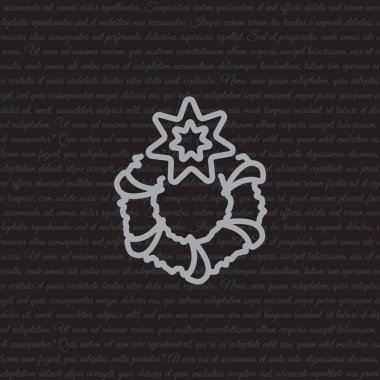 Noel simgesi tasarım