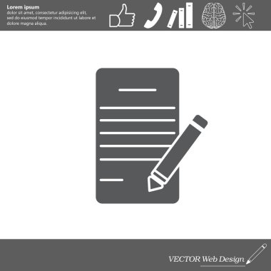  kalem ve kağıt levha