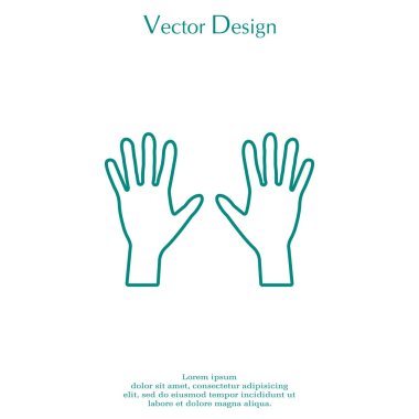 Eller satırı simgesi