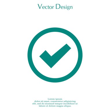 onay işareti simgesi