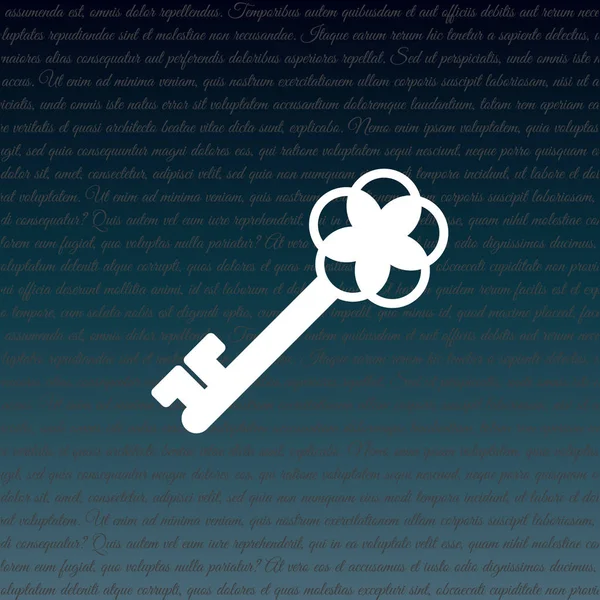 Web-Symbol. Schlüssel — Stockvektor