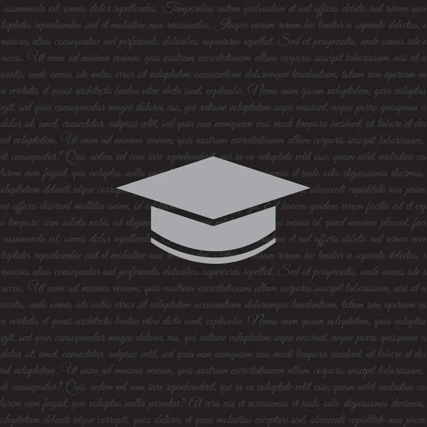 Web-иконка Student cap — стоковый вектор