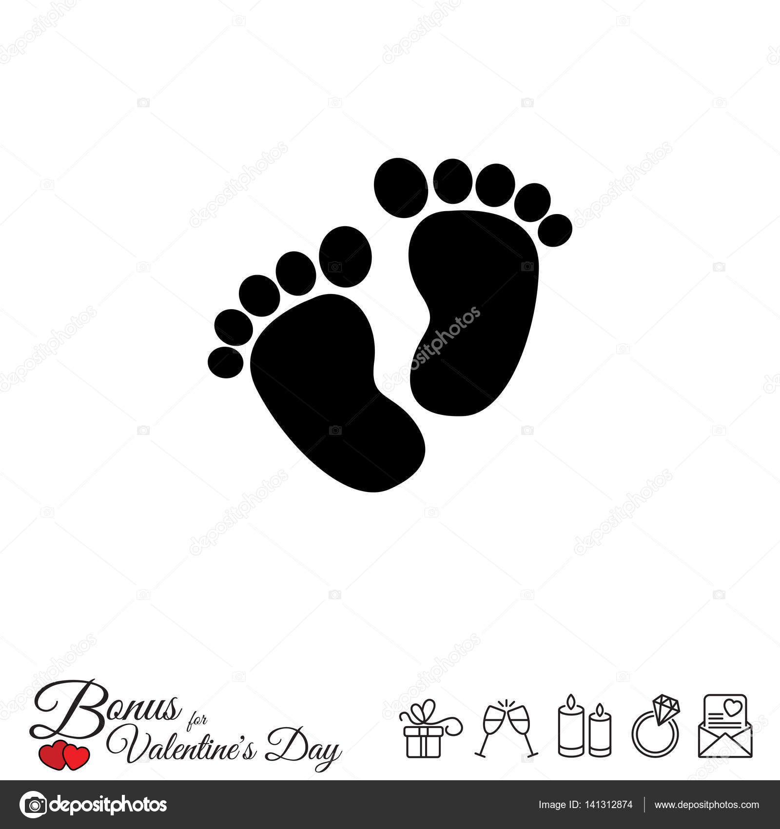 child footprint