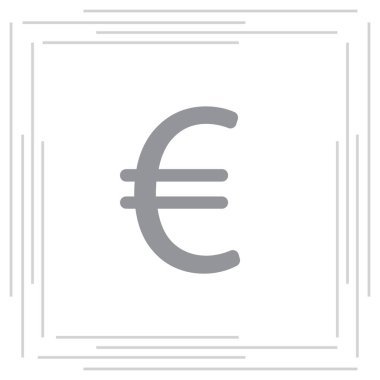 Euro basit simgesi