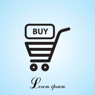 Alışveriş arabası simgesi