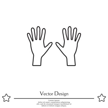 Eller satırı simgesi