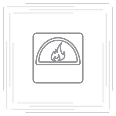 fırın satırı simgesi