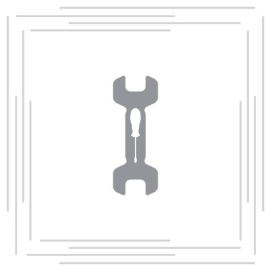 Araçlar veya onarım simgesi