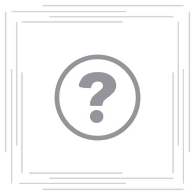 Soru işareti simgesi