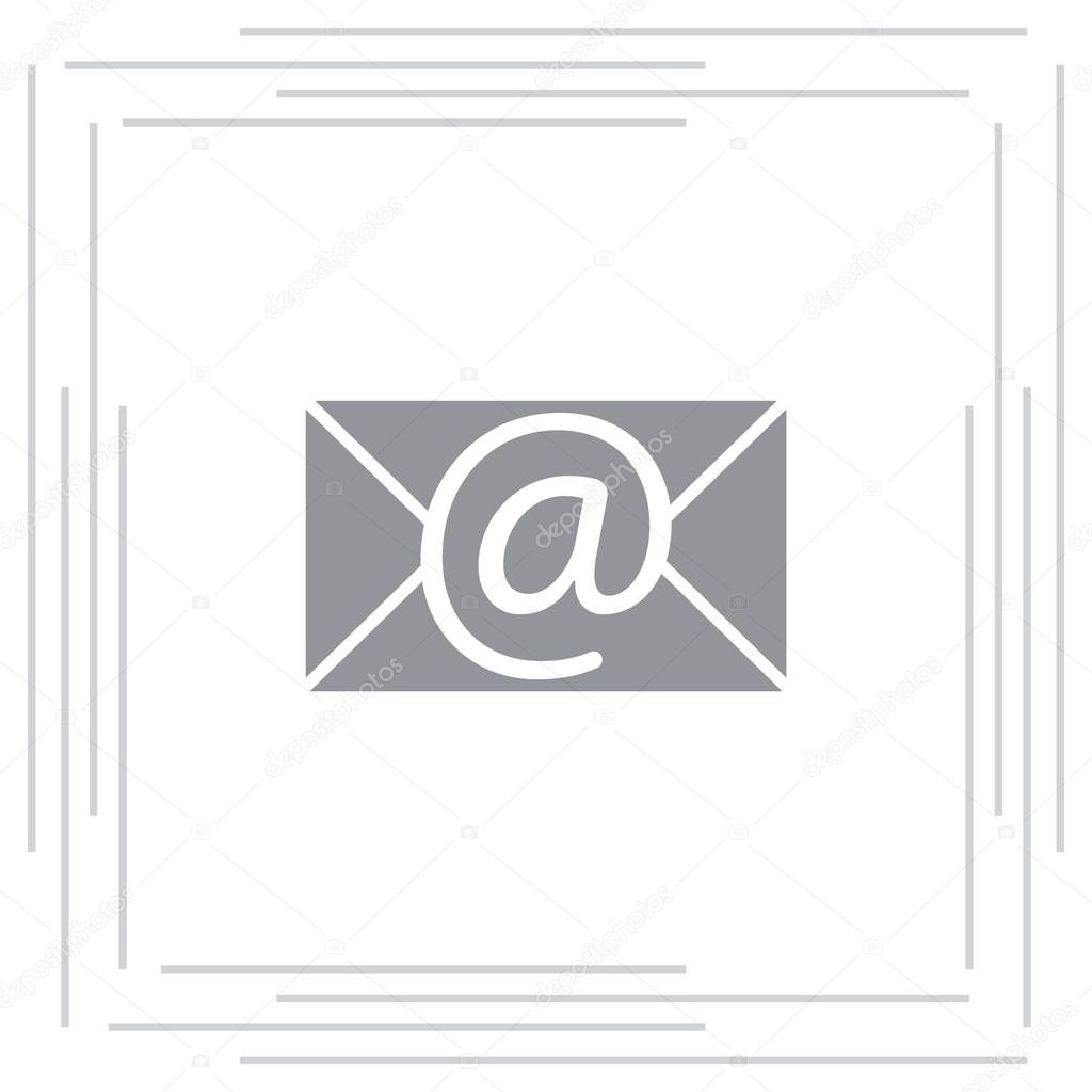 e-mail flat icon