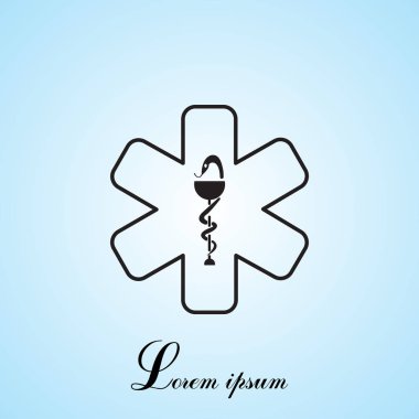 Tıp (ambulans) simgesi