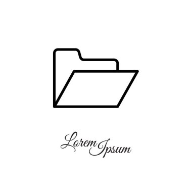 Klasör satırı simgesi