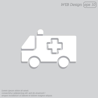 Ambulans web satırı simgesi