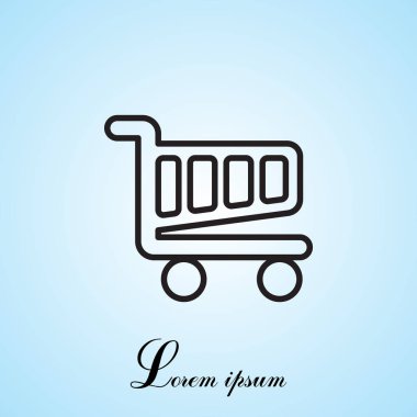 Alışveriş arabası simgesi