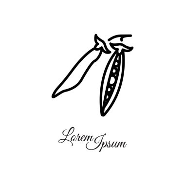 Yeşil bezelye simgesi