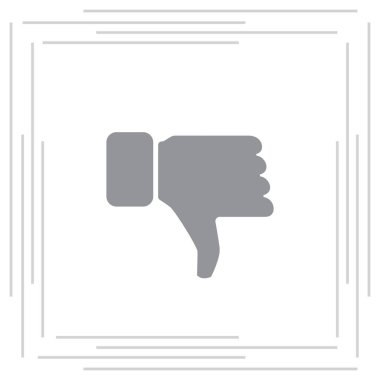 başparmak basit simgesi