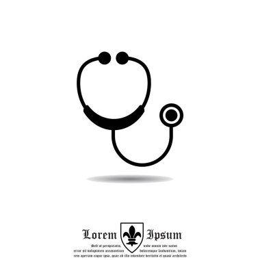 Stetoskop web satırı simgesi