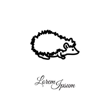 Kirpi satırı simgesi