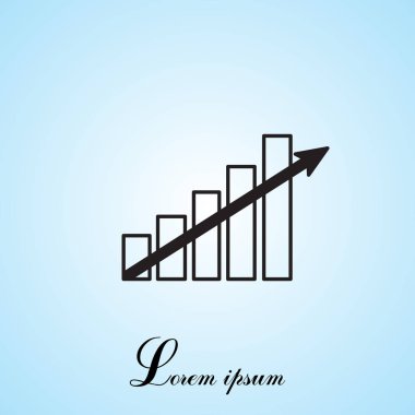 büyüyen grafik simgesi