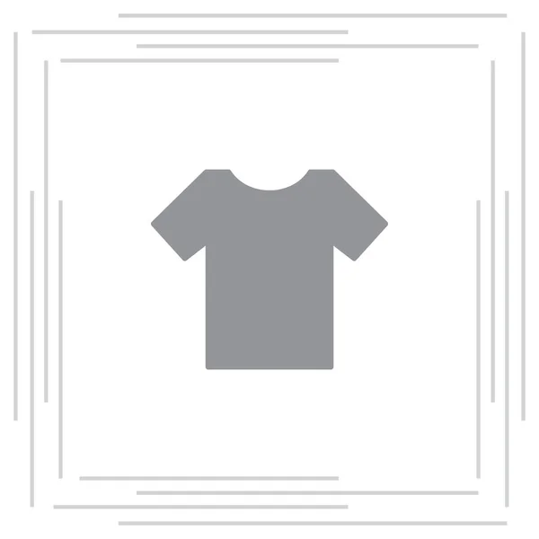 T恤衫扁平图标 — 图库矢量图片
