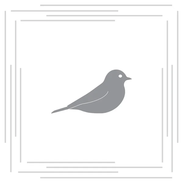 Vogel Web pictogram — Stockvector
