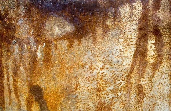 Rust on metal sheet — Stock Photo, Image