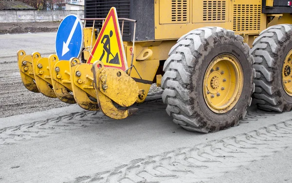 Road construction machinery