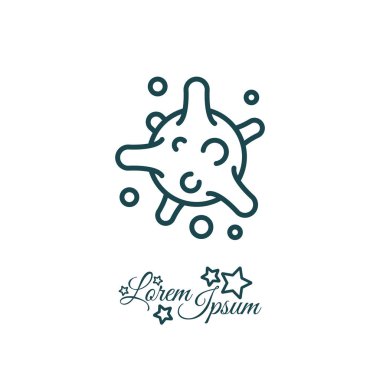 Bakteri, virüs simgesi