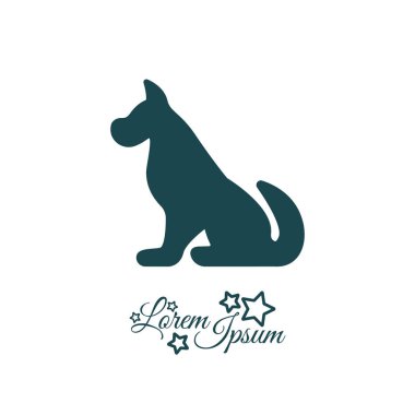 Köpek basit simgesi