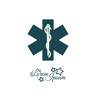 Ambulans amblemi simgesi