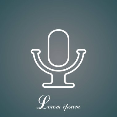 Mikrofon hattı simgesi