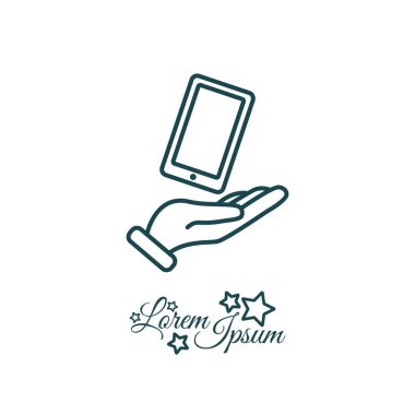 Smartphone basit simgesi