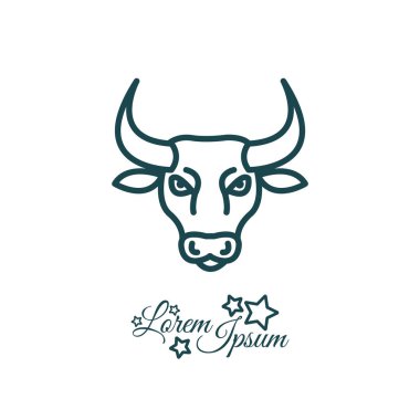 Boğa basit simgesi