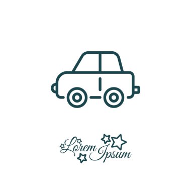 Araba, çocuk oyuncak simgesi