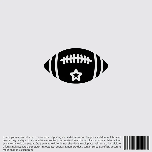 American Football — Stockvektor