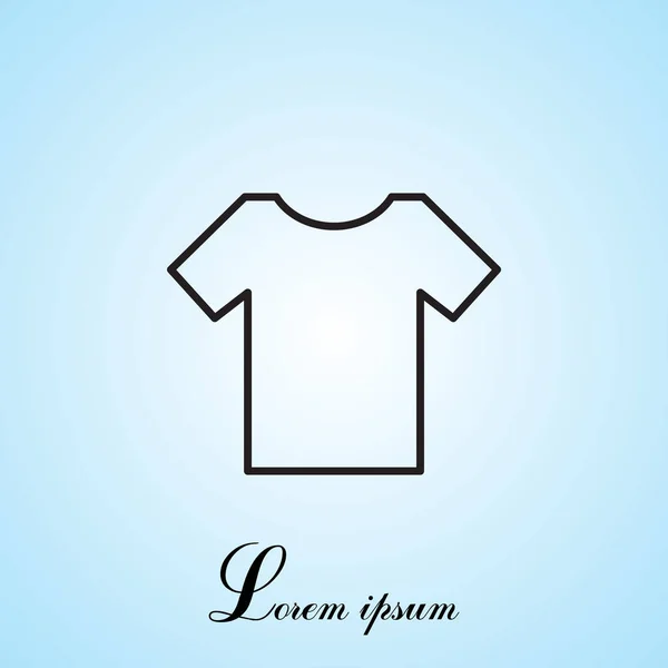 Tshirt web icon — Stock Vector