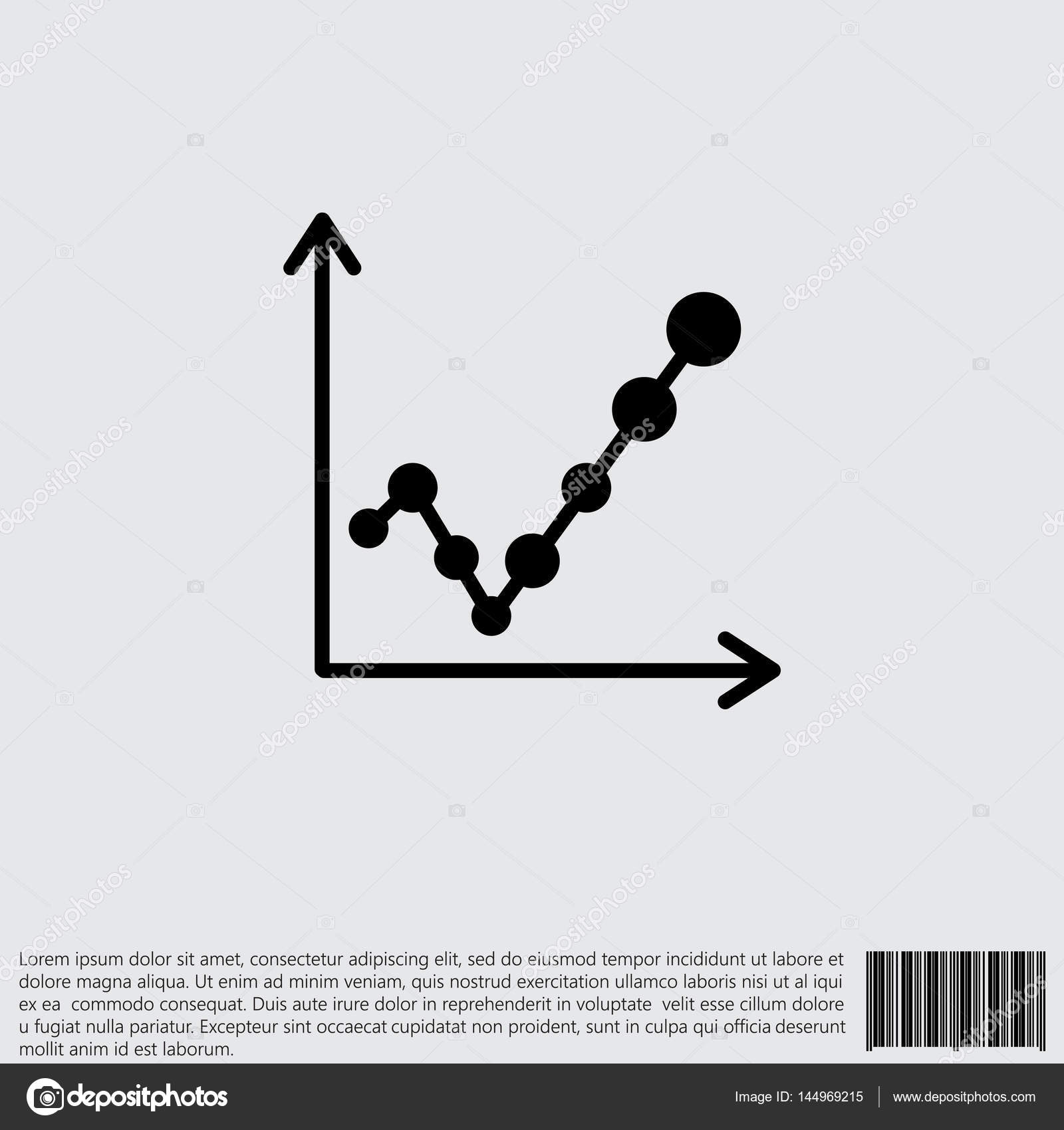 Graph simple icon Stock Vector by ©PPVector 144969215