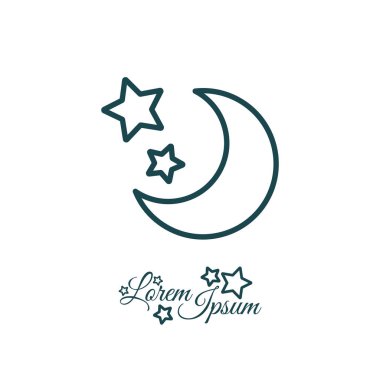 Ay ve yıldız satırı simgesi