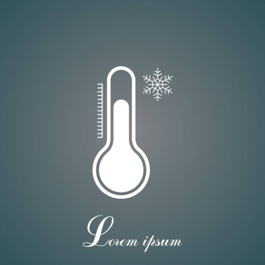 termometre basit simgesi